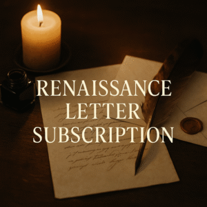 Renaissance Letter Subscription